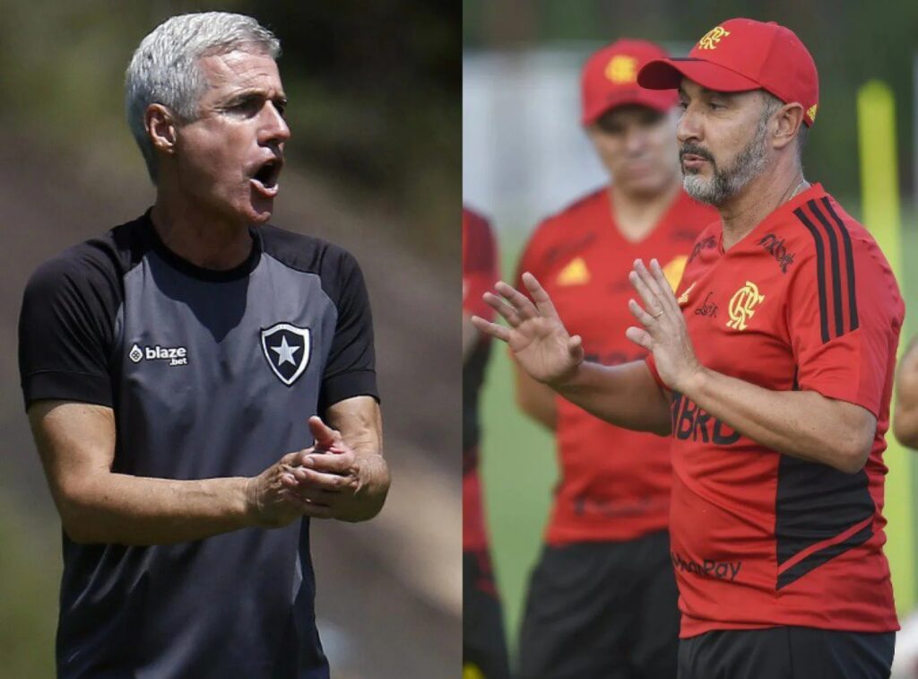 Luís Castro e Vitor Pereira se enfrentam em Flamengo x Botafogo