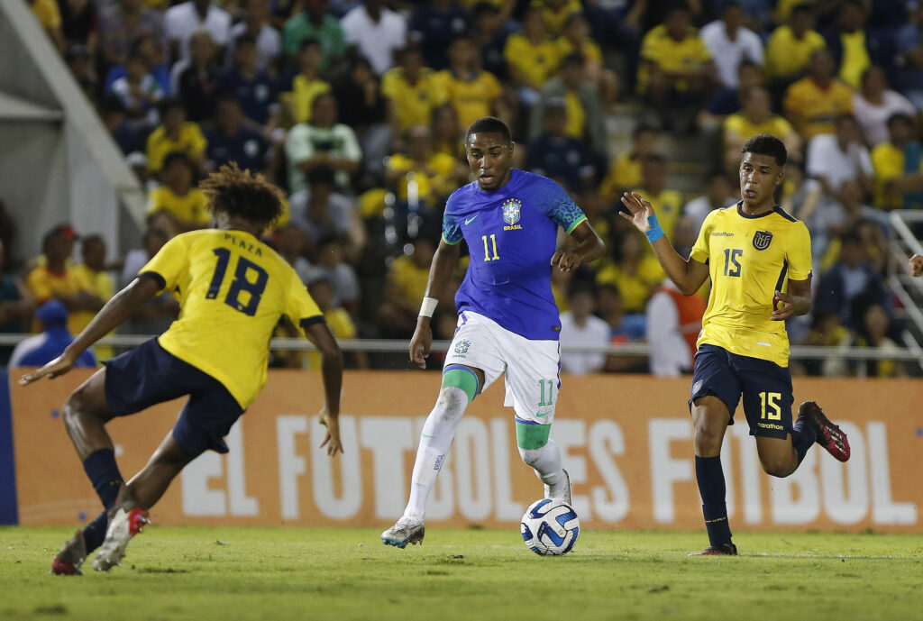 Lorran na Seleção Brasileira Sub-17