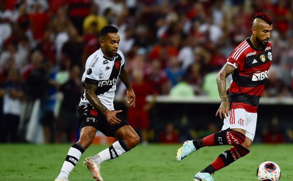 vidal em flamengo e vasco