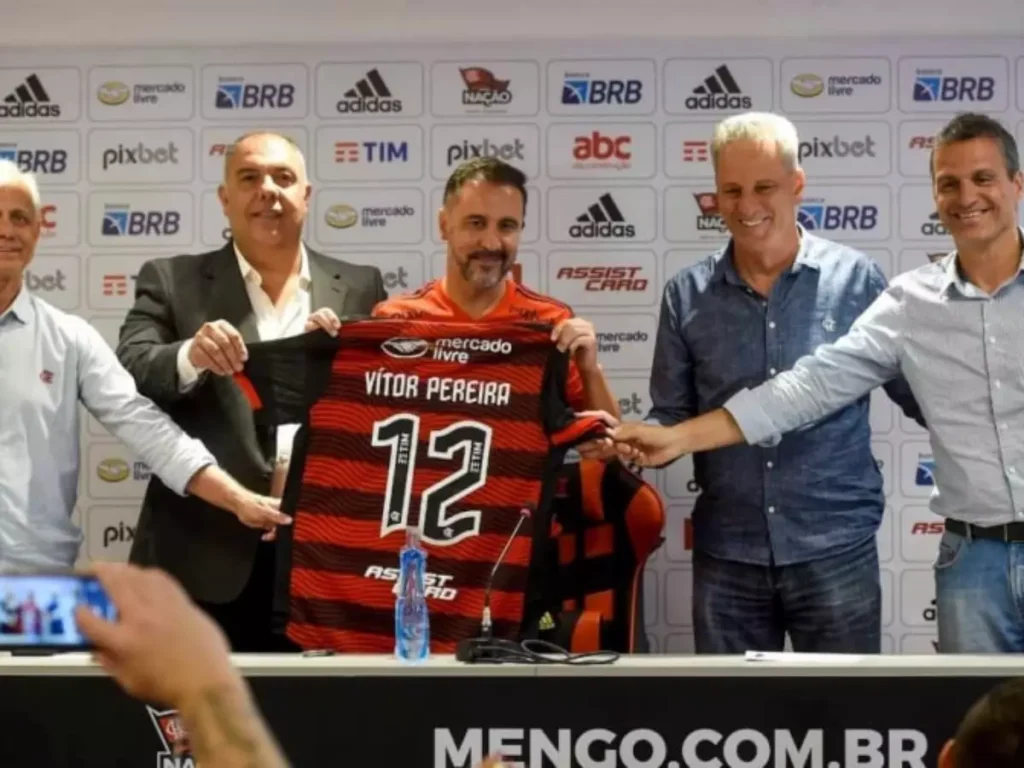 Braz, Landim, Spindel e Vitor Pereira