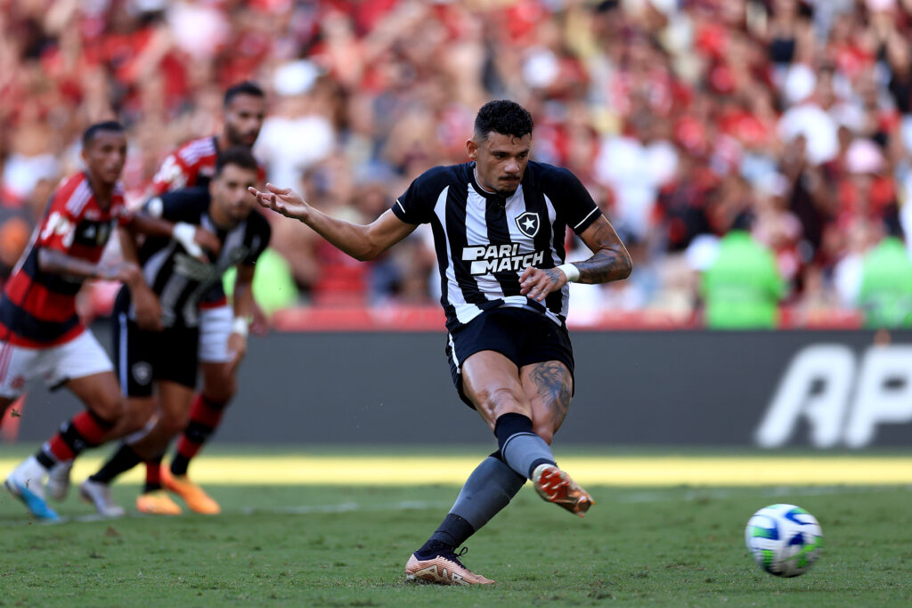 Tiquinho Soares Flamengo v Botafogo - Brasileirao 2023