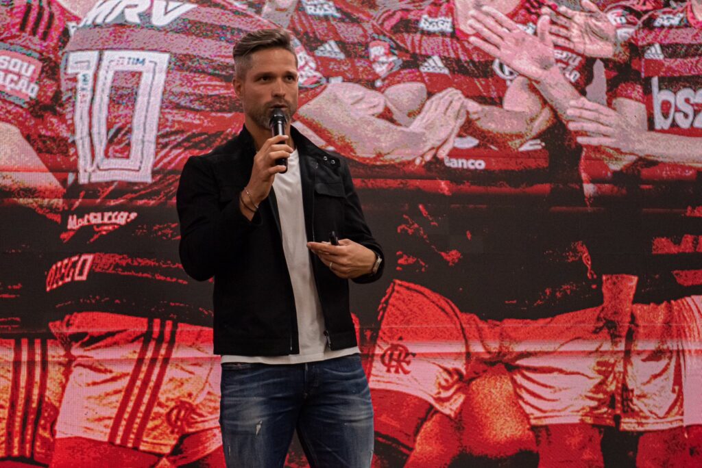 Diego Ribas palestra no Flamengo