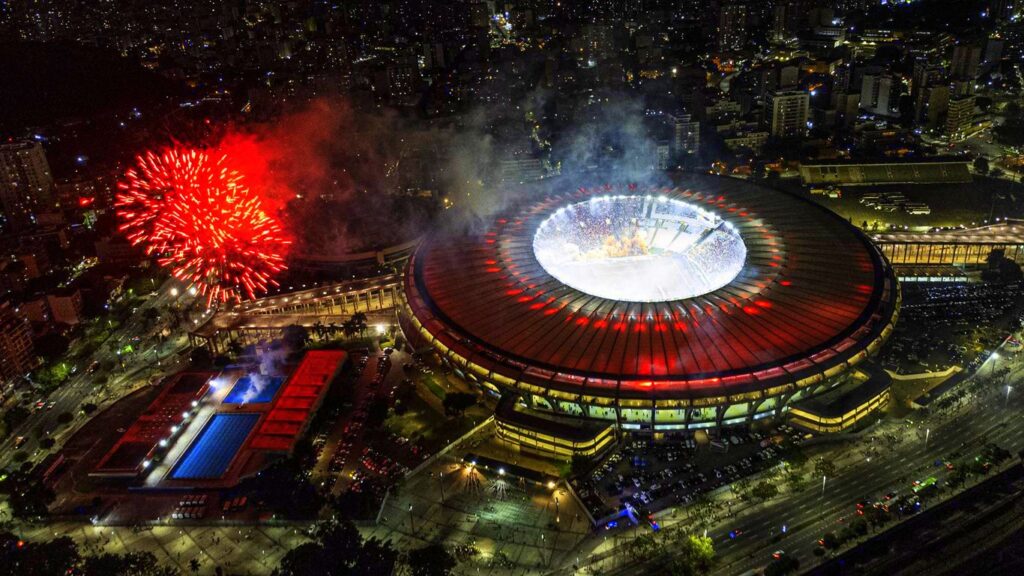 Maracanã em dia de jogo do Flamengo; Flamengo x Vasco terá esquema especial de trânsito no entorno do estádio