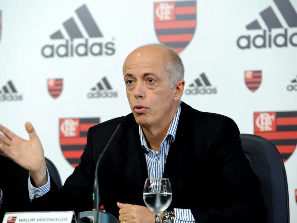 Wallim Vasconcellos nos tempos de Flamengo