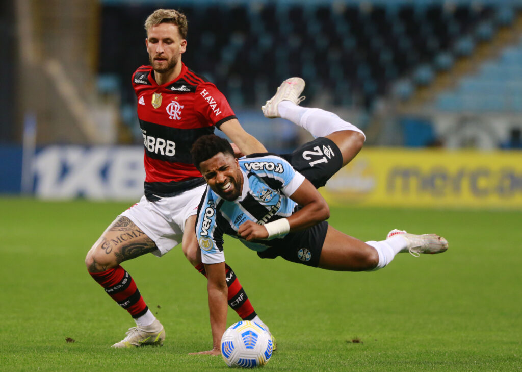 Léo Pereira em Flamengo x Grêmio