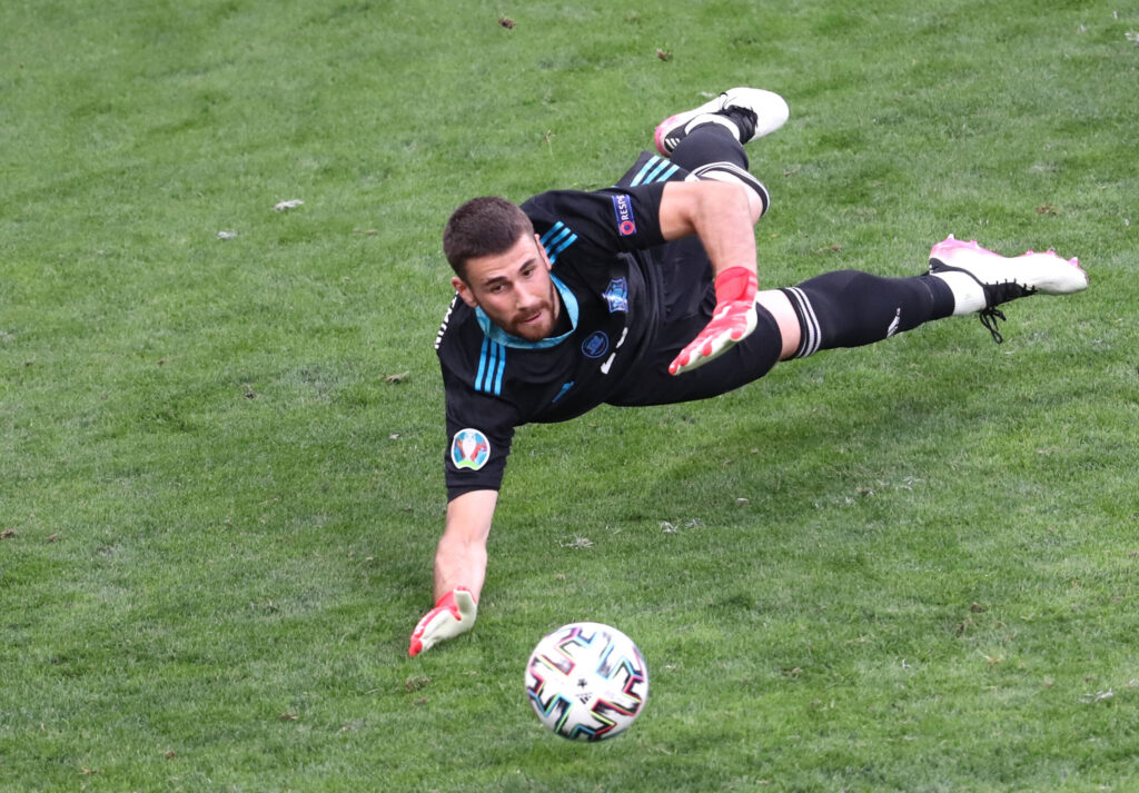 Unai Simón, goleiro da Seleção Espanhola