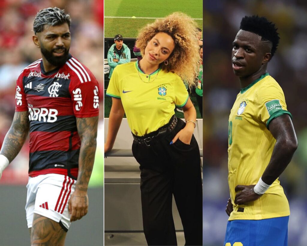 Gabigol é flagrado em momento íntimo com ex-romance de Vinicius Júnior