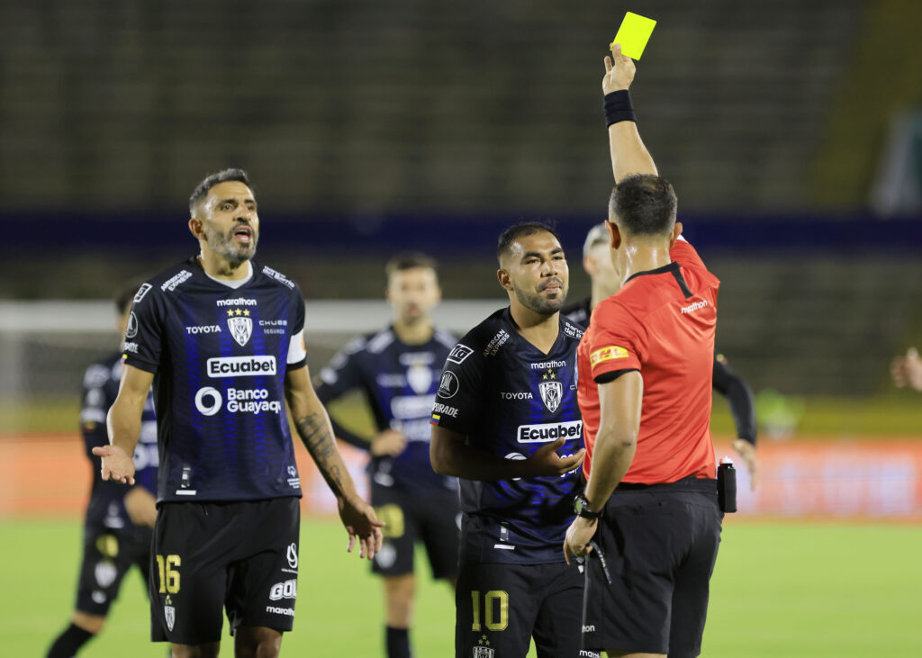 Independiente Del Valle em campo na Copa Libertadores