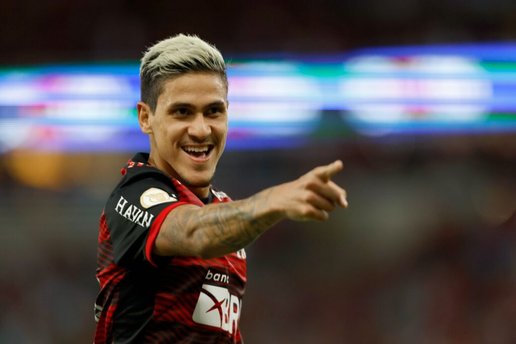 Rodolfo Landim fala sobre interesse do Benfica em comprar Pedro, atacante do Flamengo, no mercado da bola