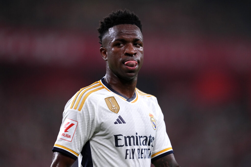 Vinícius Júnior pelo Real Madrid