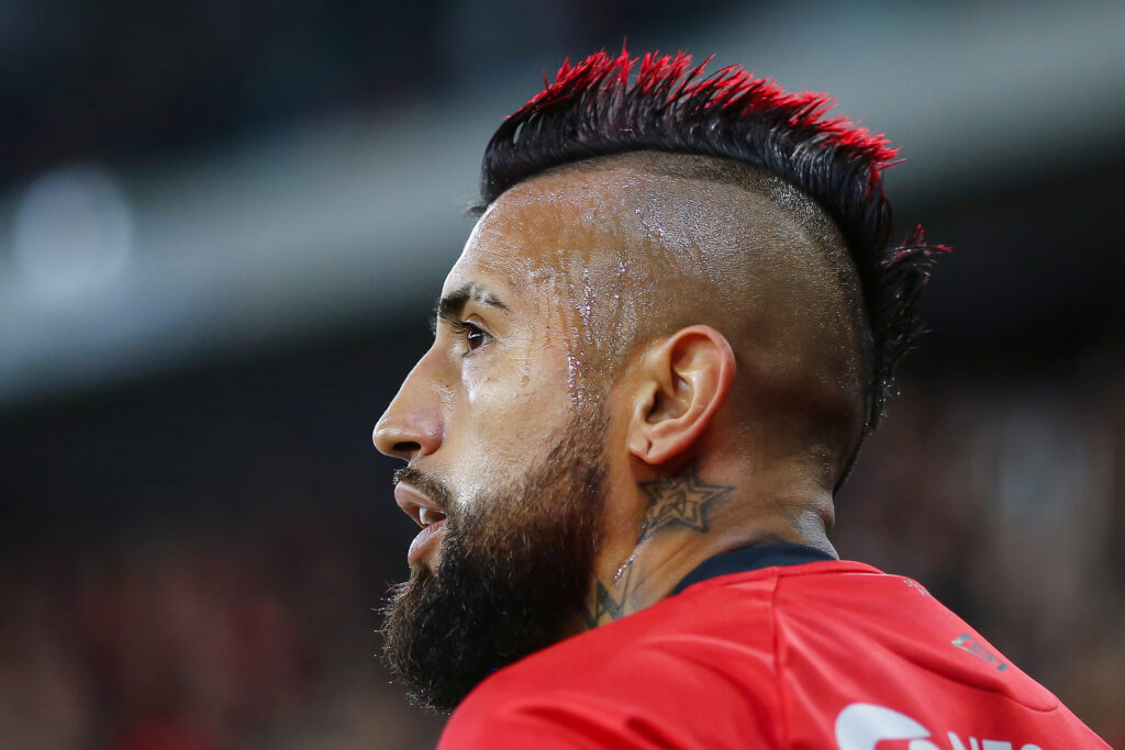 Vidal marcou pelo Athletico-PR contra o Cuiabá, mas gol foi anulado pelo VAR