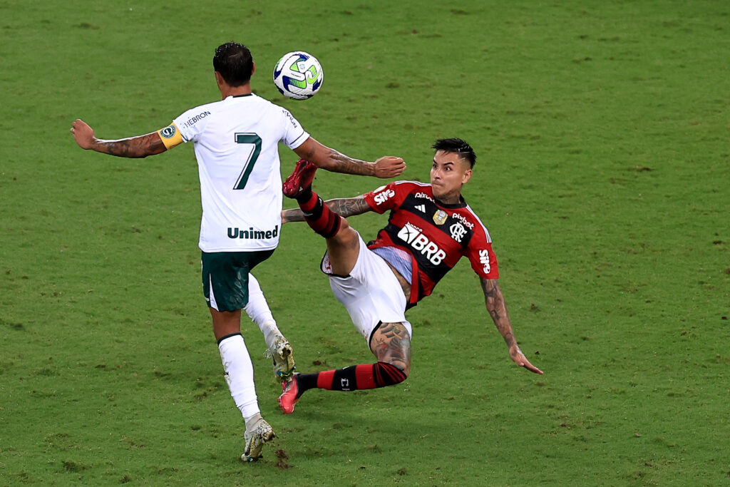 Erick Pulgar em Flamengo x Goiás