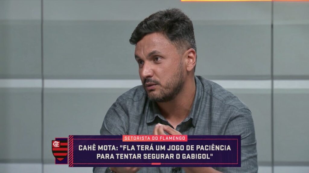 cahê mota fala de flamengo em seu twitter
