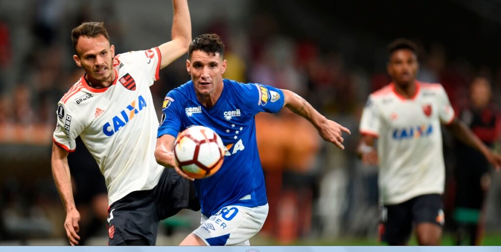 thiago neves em ação contra o flamengo