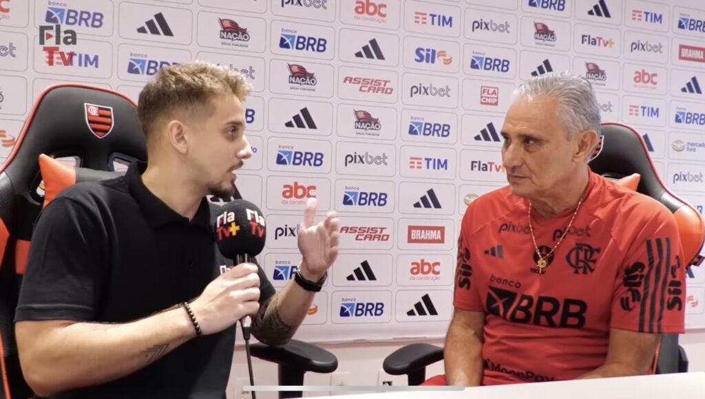 Tite fala à Fla TV antes de primeira coletiva no Flamengo