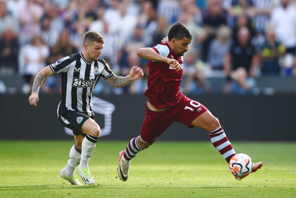 Paquetá é fundamental mais uma vez pelo West Ham no empate contra o Newcastle, na Premier League. Ex-Flamengo segue se destacando na Europa