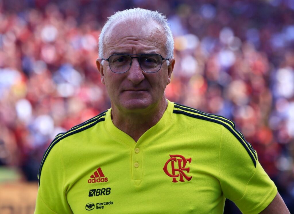 Dorival Jr nos tempos de Flamengo