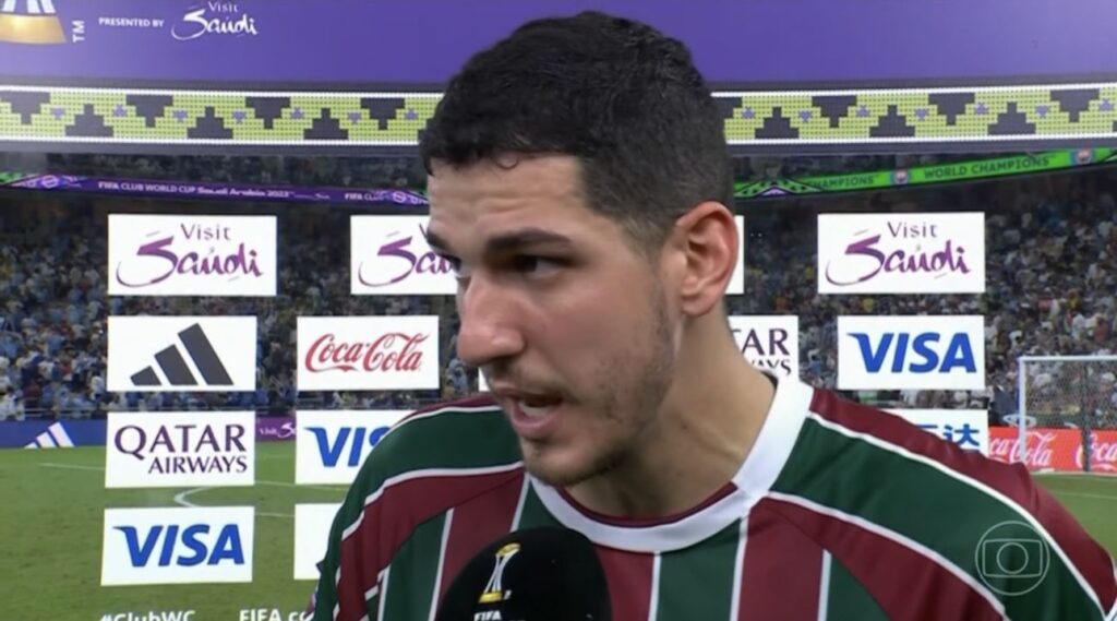 nino citou flamengo em derrota do fluminense