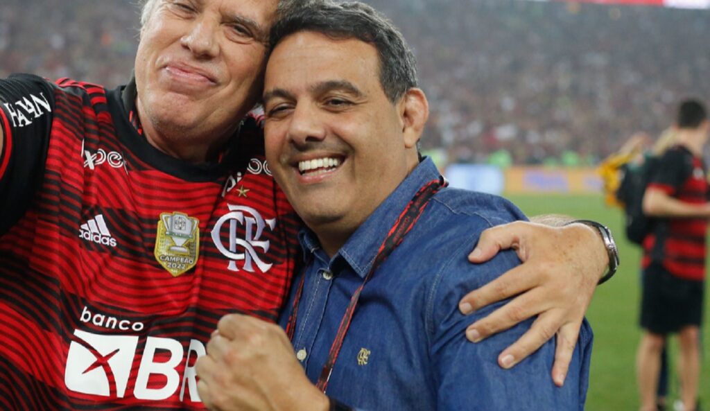 Cacau Cotta comemora título pelo Flamengo