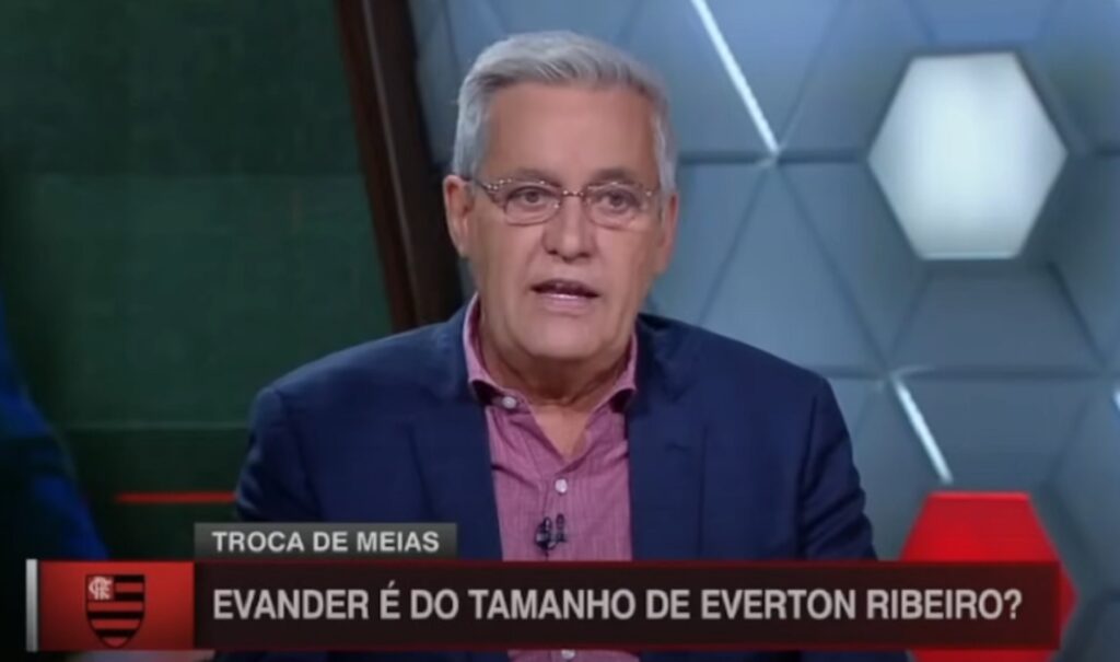 mauro naves aprovou evander no flamengo