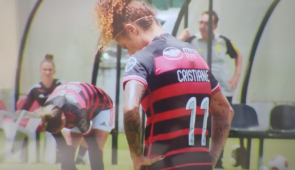 cristiane em flamengo e botafogo