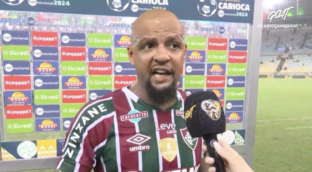 Felipe Melo se irrita contra Flamengo