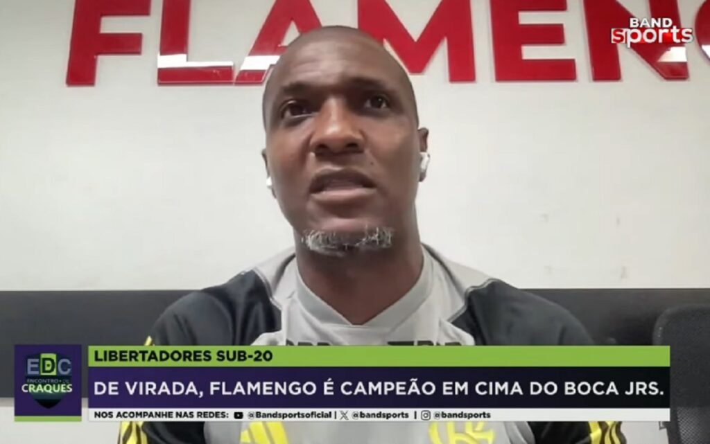 gilberto fala de shola no flamengo