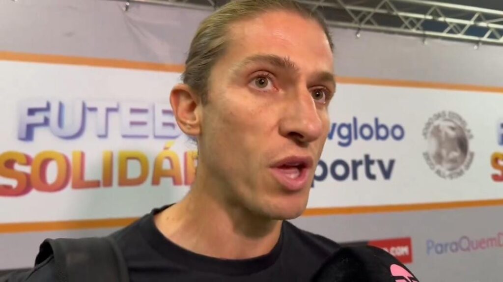 Filipe Luís fala sobre Gabigol