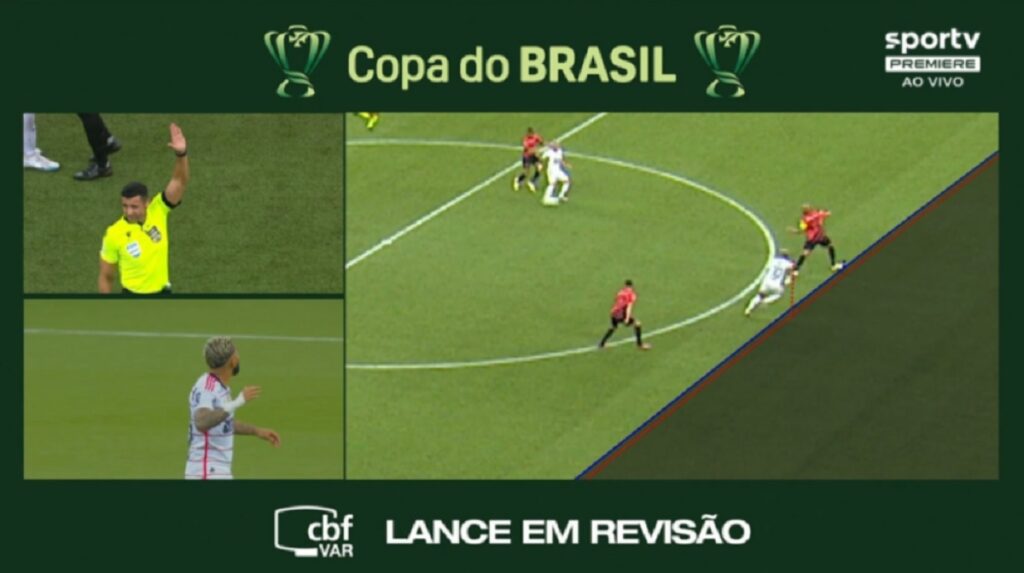 var em jogo de flamengo e athletico pr
