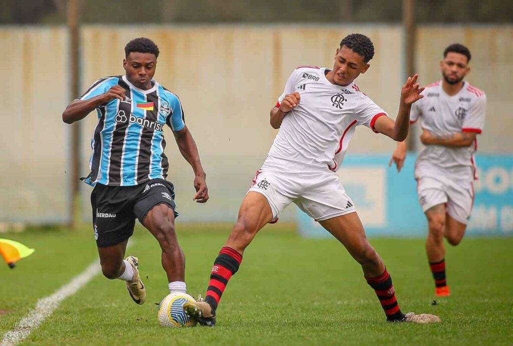 Flamengo x Grêmio pelo Brasileirão Sub-20