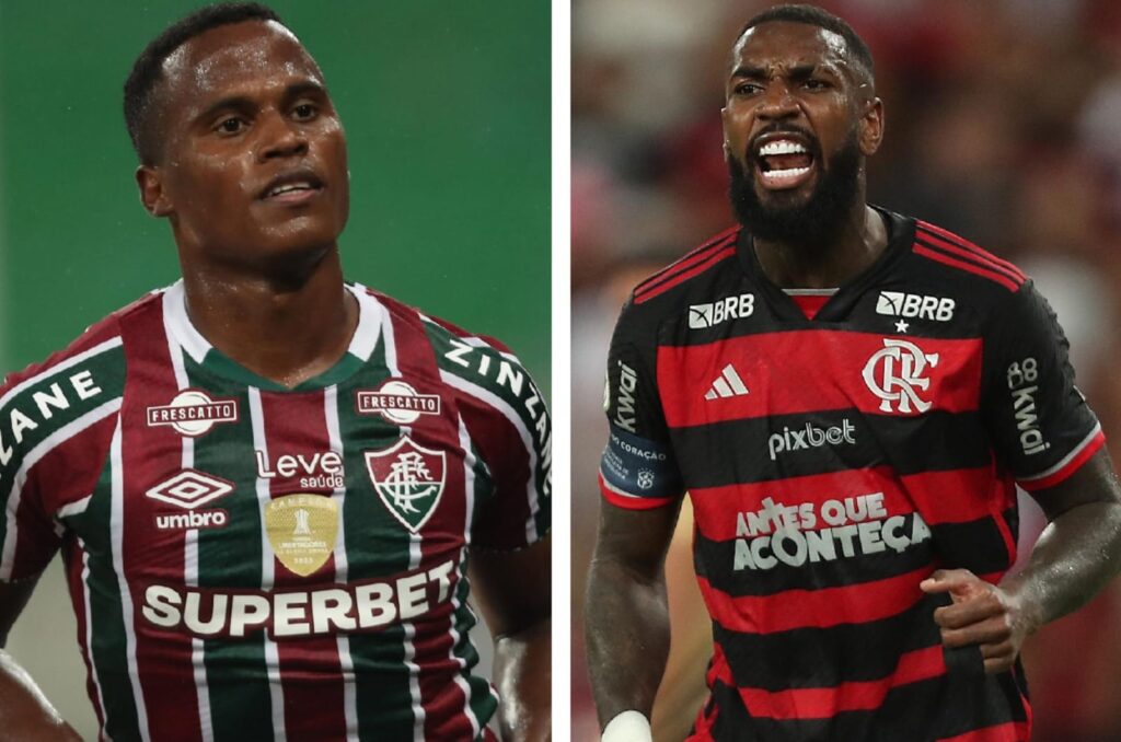 Jhon Arias corre e Gerson vibra pelo Flamengo